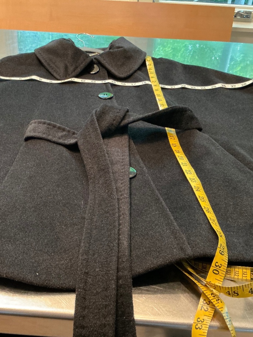 Ellen Tracy Wool Cape